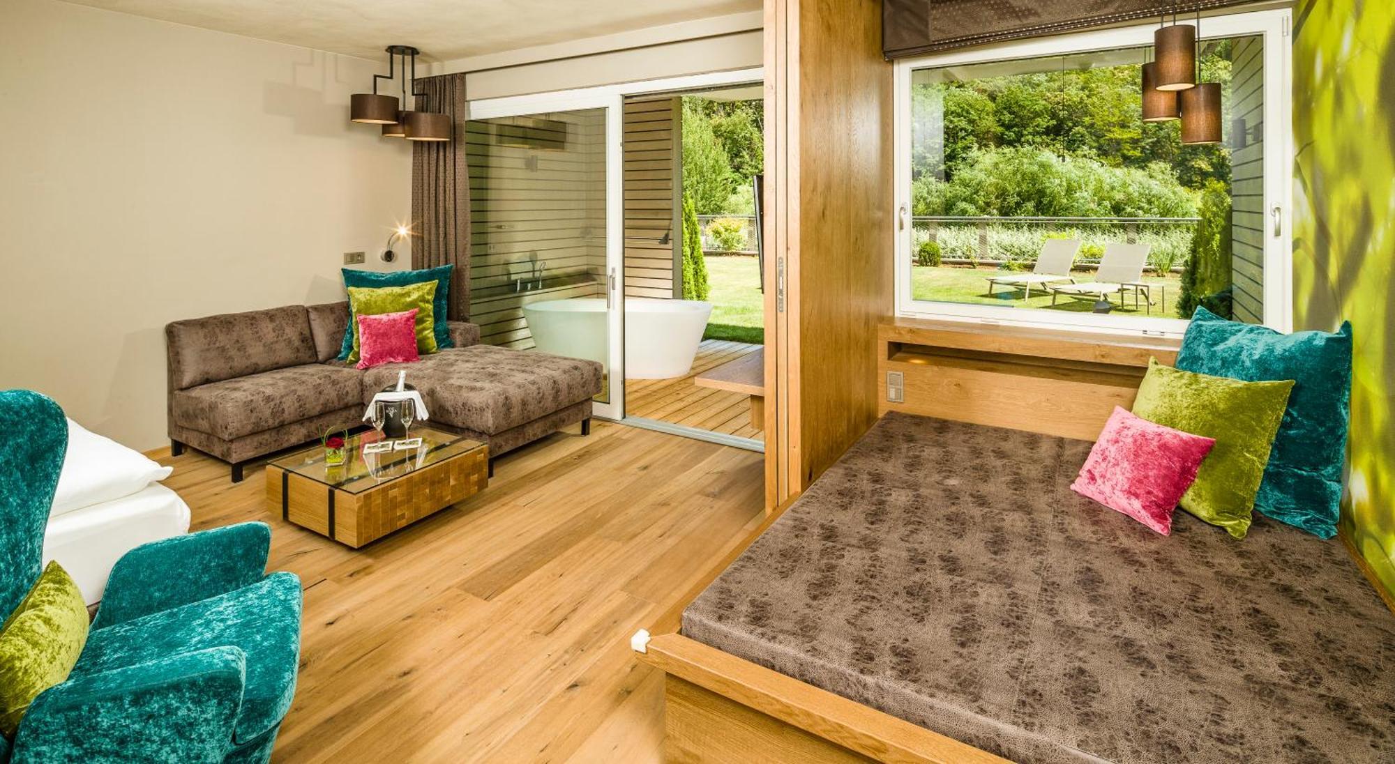 Gartenhotel Moser أبيانو سولاّ ستراذا الغرفة الصورة